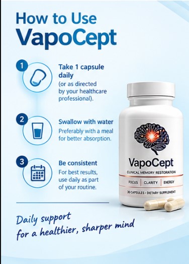 How to use VapoCept supplement